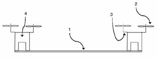 6734586-飛行物体による一定の土地に対する日陰生成法 図000004