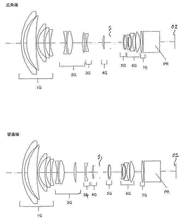 6784564-投射用ズームレンズおよび投射型画像表示装置 図000004