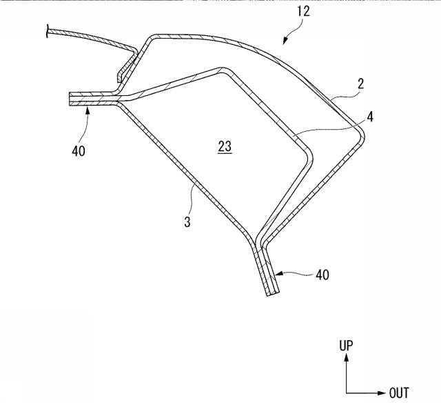 6986111-車体側部構造及び車体側部構造の製造方法 図000004