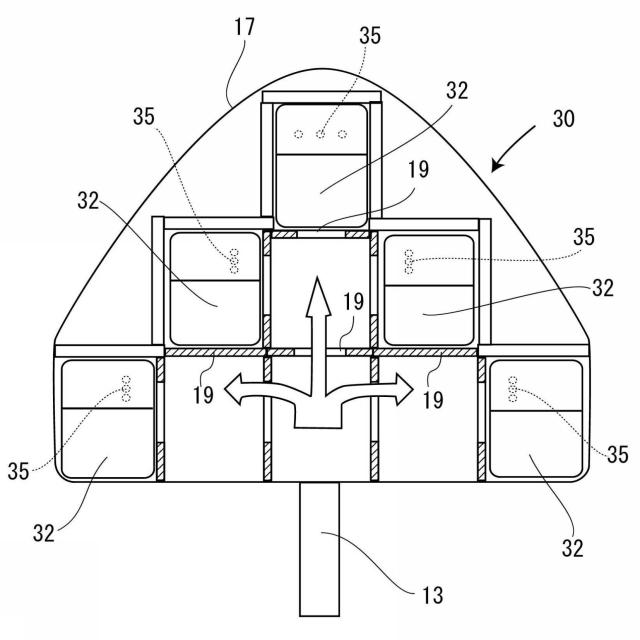 5797418-船舶の摩擦抵抗低減用気泡吹出装置 図000005