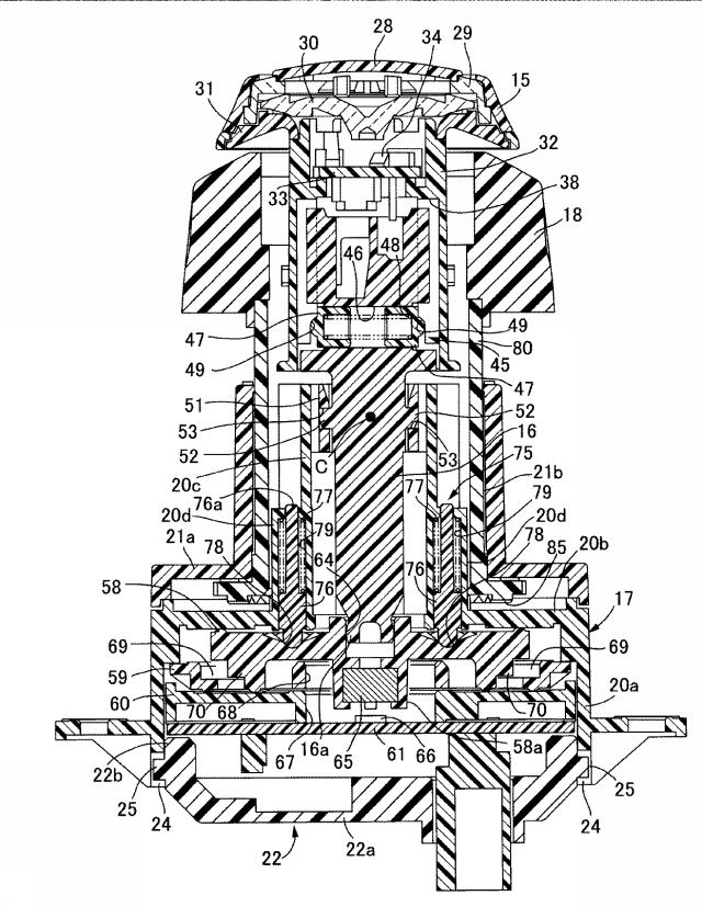 5797444-ジョイスティック装置 図000005