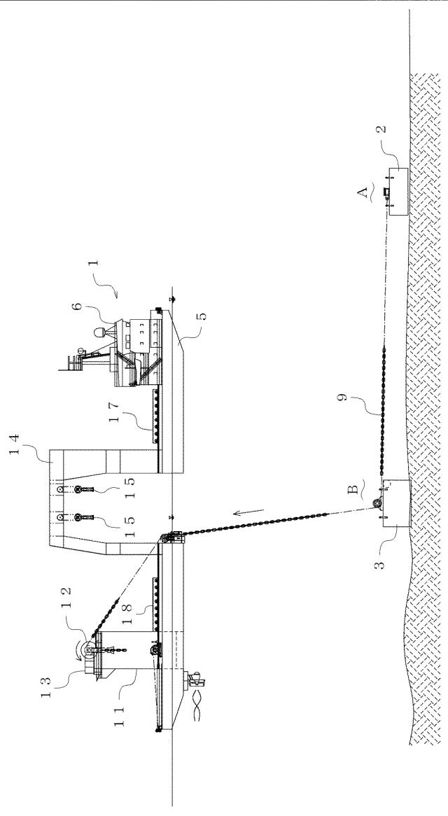 5986859-重量部材設置船及びそれを用いた重量部材設置方法 図000005