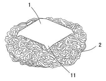 6012218-麺塊上の包装パック載置構造 図000005