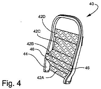6026634-複合座席フレーム用の一体成形された座席背もたれおよび方法 図000005