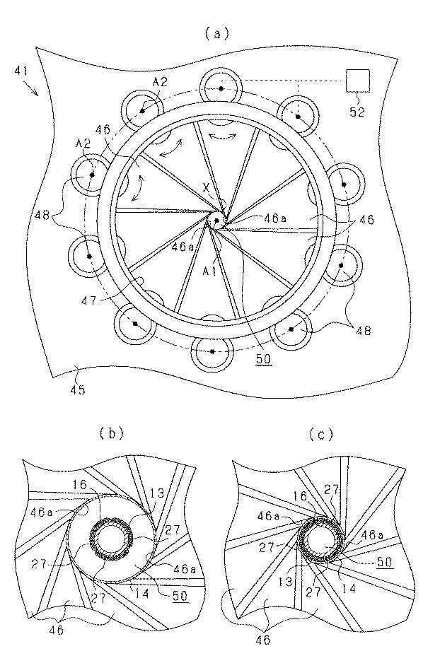 6026776-ステントデリバリカテーテルの製造方法及びステント取付装置 図000005