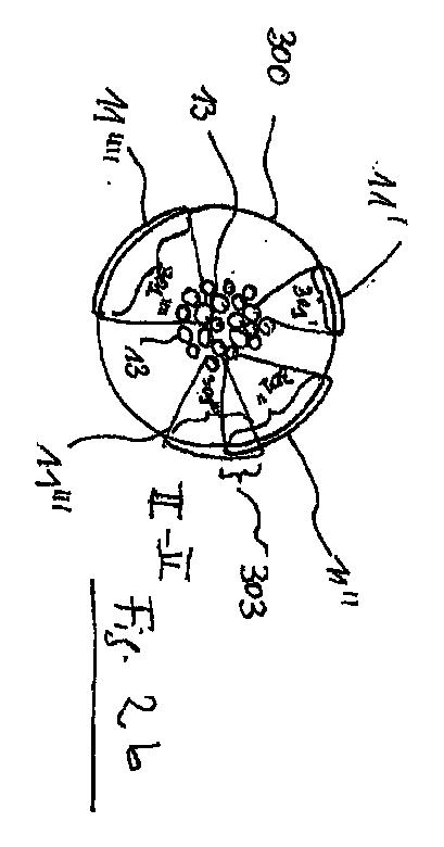 6027540-個々の軸状ファイバーを含む装置、及び医療用インプラントを折り畳み又は展開するための組み合わせ装置 図000005