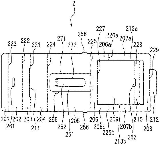 6052202-ホルダ、包装体及び電気機器包装体 図000005