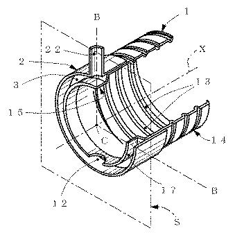 6077395-グラウト注入部を備えたシース 図000005