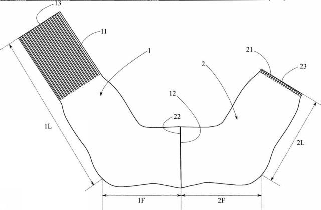 6195139-靴下および靴下の製造方法 図000005