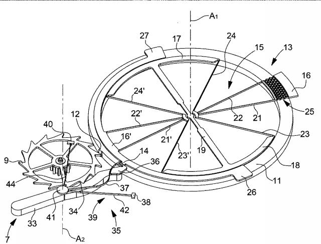 6209230-移動止めエスケープを備えた発振器 図000005