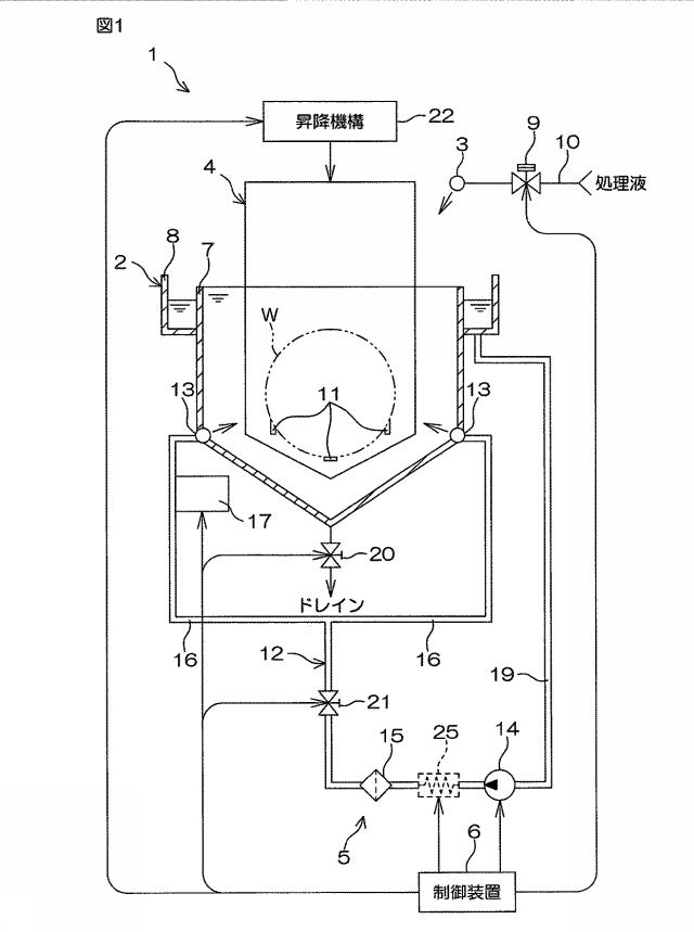 6212819-処理液処理装置および処理液処理方法 図000005