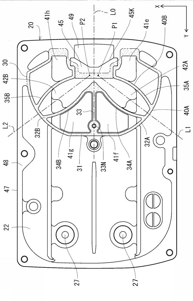 6309822-膜式ガスメータ及び膜式ガスメータ用開閉弁 図000005