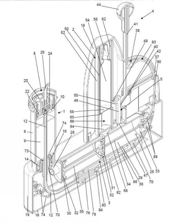 6514179-ポリメチルメタクリレート骨セメントを混合するための作動要素、圧力ポンプおよび真空ポンプを備える真空混合装置 図000005