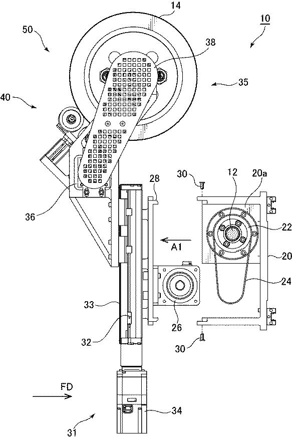 6529398-段ボールシート加工装置、段ボールシートの複合加工装置、及び加工モジュール 図000005