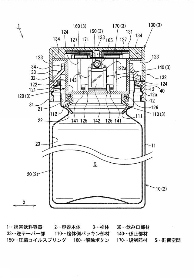 6543519-栓体付容器、及び栓体付容器の開栓方法 図000005