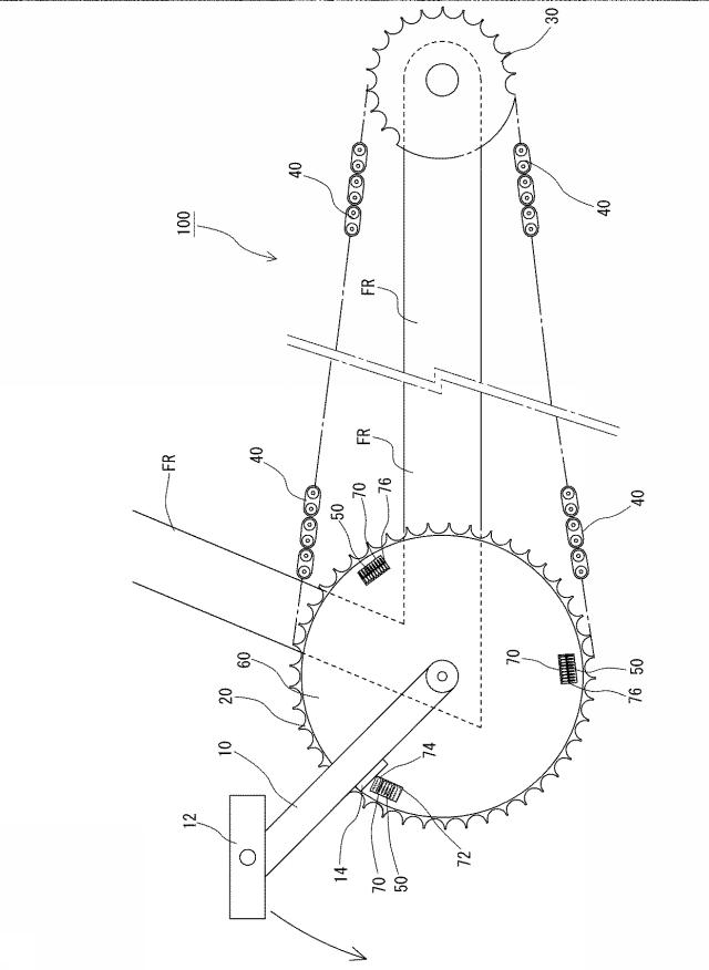 6660642-自転車用動力伝達装置 図000005