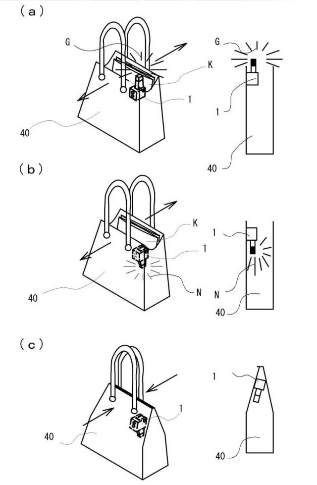 6670960-バッグ装着式照明具 図000005