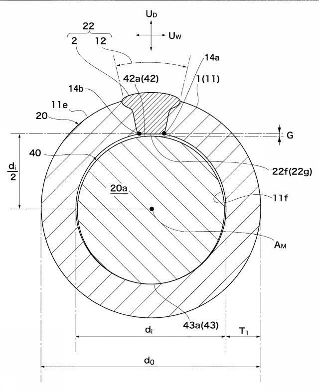 6698927-金属系筒材の製造方法及びそれに用いられる裏当て治具 図000005