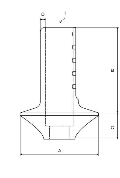 6704210-歯科インプラント用アバットメントベース群 図000005