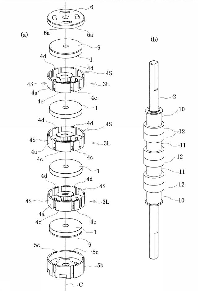 6798689-コアレス回転電気機械 図000005