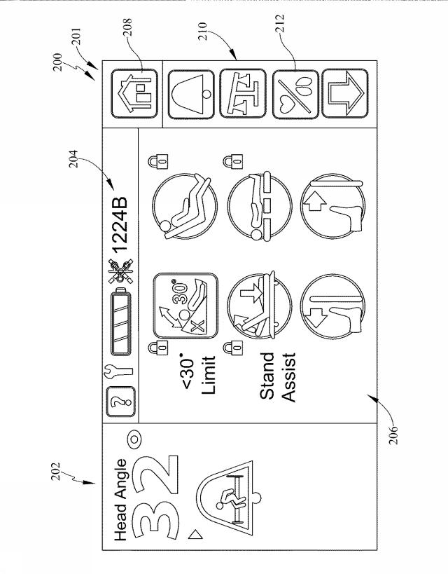 6805121-バイタルサインのモニター機能およびアラート機能を有する患者支持装置 図000005