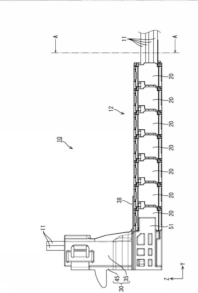 6812922-外装体とプロテクタとの接続構造及びワイヤーハーネス 図000005