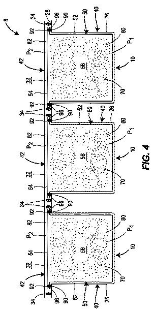 6896633-調整内部雰囲気を有する洗浄製品のウェブ及び製造方法 図000005