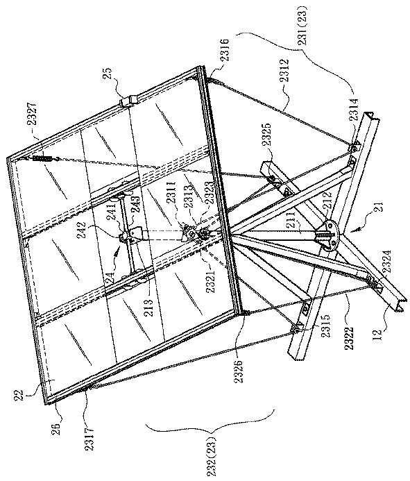 5732497-太陽光追尾装置を備えた建築物 図000006