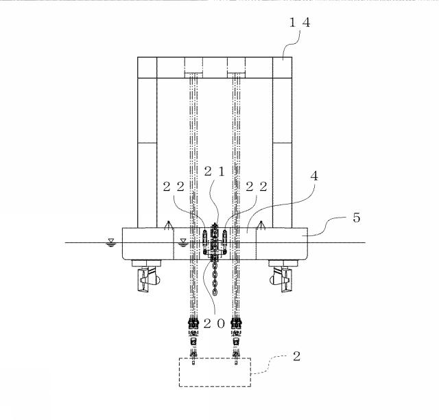 5986859-重量部材設置船及びそれを用いた重量部材設置方法 図000006