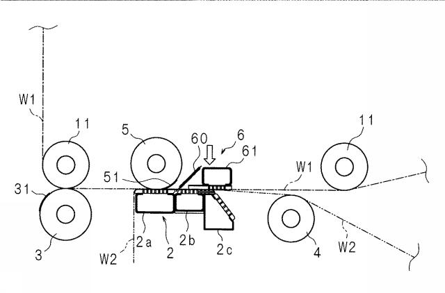 6100860-ウエブの継ぎ合わせ方法及びウエブの継ぎ合わせ装置 図000006