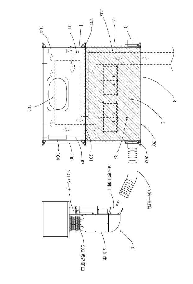 6120585-温風暖房機利用の作物環境改善装置 図000006