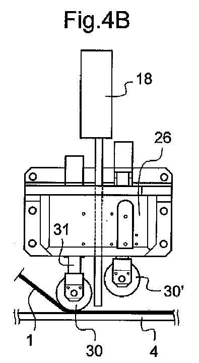 6163153-ドレープ・ヘッドにより配置されたストリップ間の遊びをチェックするための方法、及び車載チェック装置を備えるドレープ・ヘッドの部分組立品 図000006