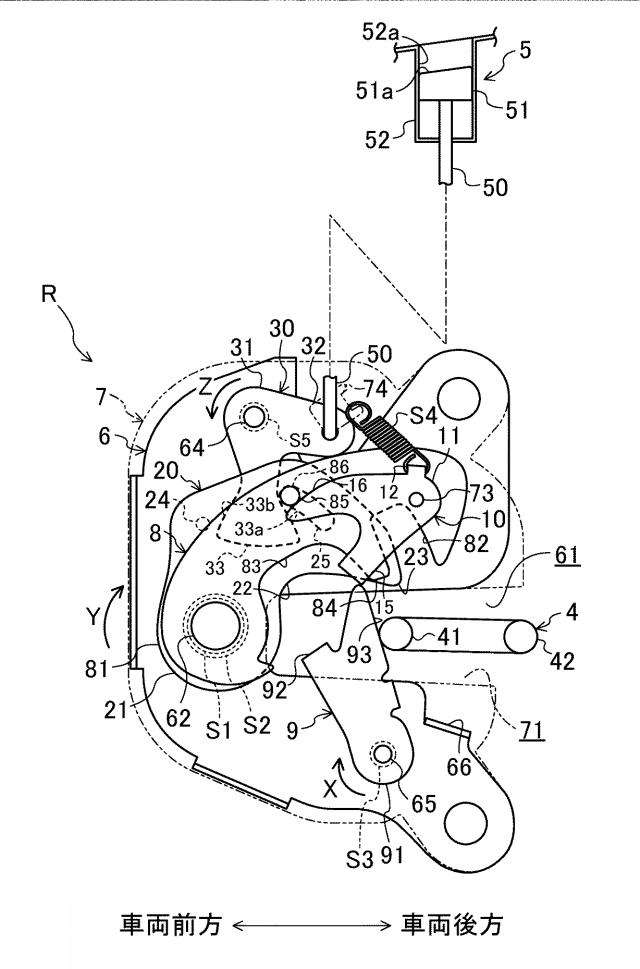 6230901-車両用シートロック装置 図000006