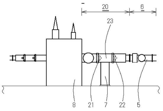 6253348-ガス絶縁開閉装置と静止誘導電気機器の接続装置 図000006
