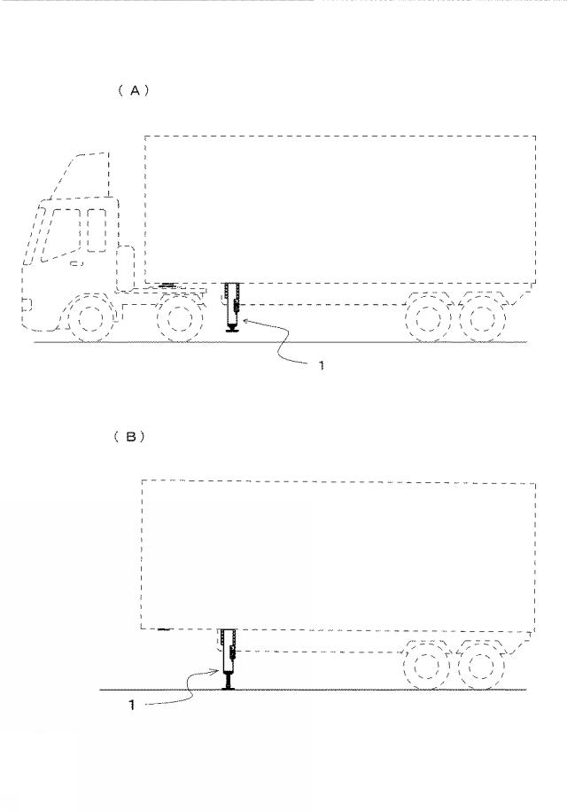 6551858-トレーラ支持装置の高さ調整機構 図000006