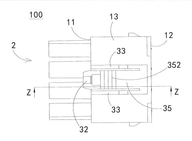 6619858-電気コネクタアセンブリ及び電気コネクタ 図000006