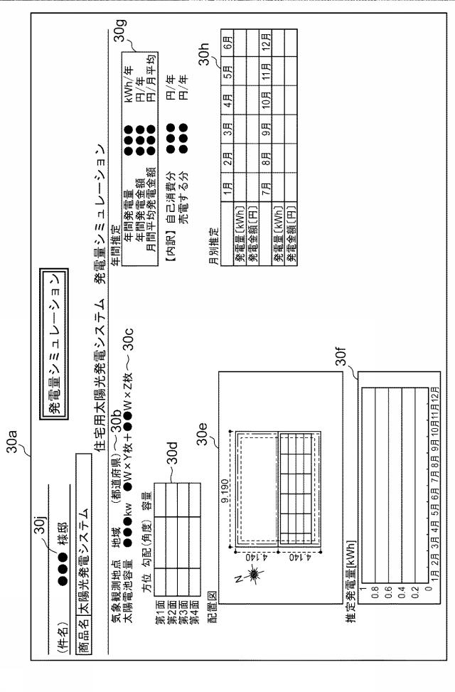 6633561-発電量不足見舞金決定システム、及び発電量不足見舞金決定プログラム 図000006