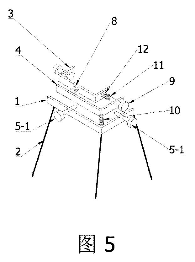 6739552-標尺の角度を正確に調整可能な測量器用スタンド 図000006