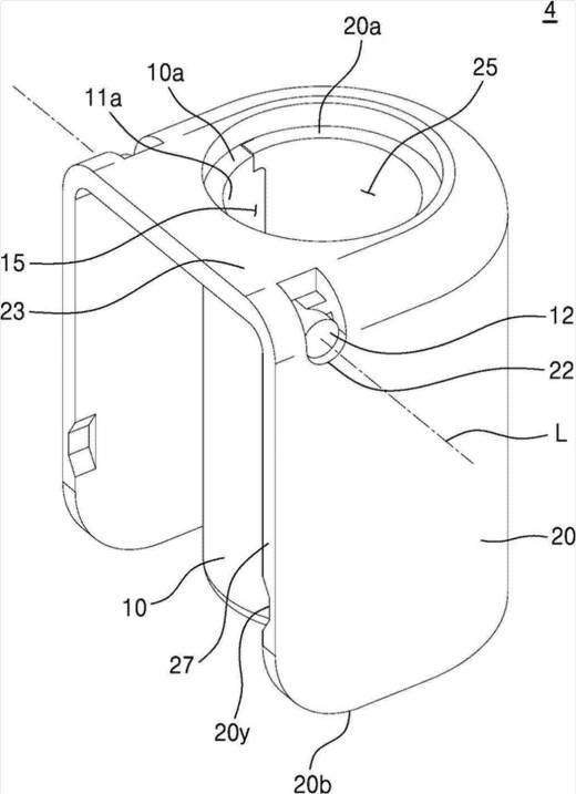 6928171-エアロゾル生成源支持組立体、及びそれを具備したエアロゾル生成装置 図000006