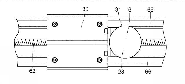 6944636-ガラス板の折割機械 図000006