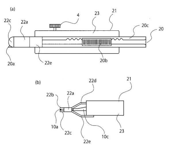 6975622-カッターナイフ用アタッチメント、および、カッターナイフ用アタッチメント付カッターナイフ 図000006