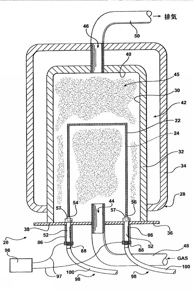 5959198-材料を蒸着するための製造装置及び当該装置において使用される電極 図000007