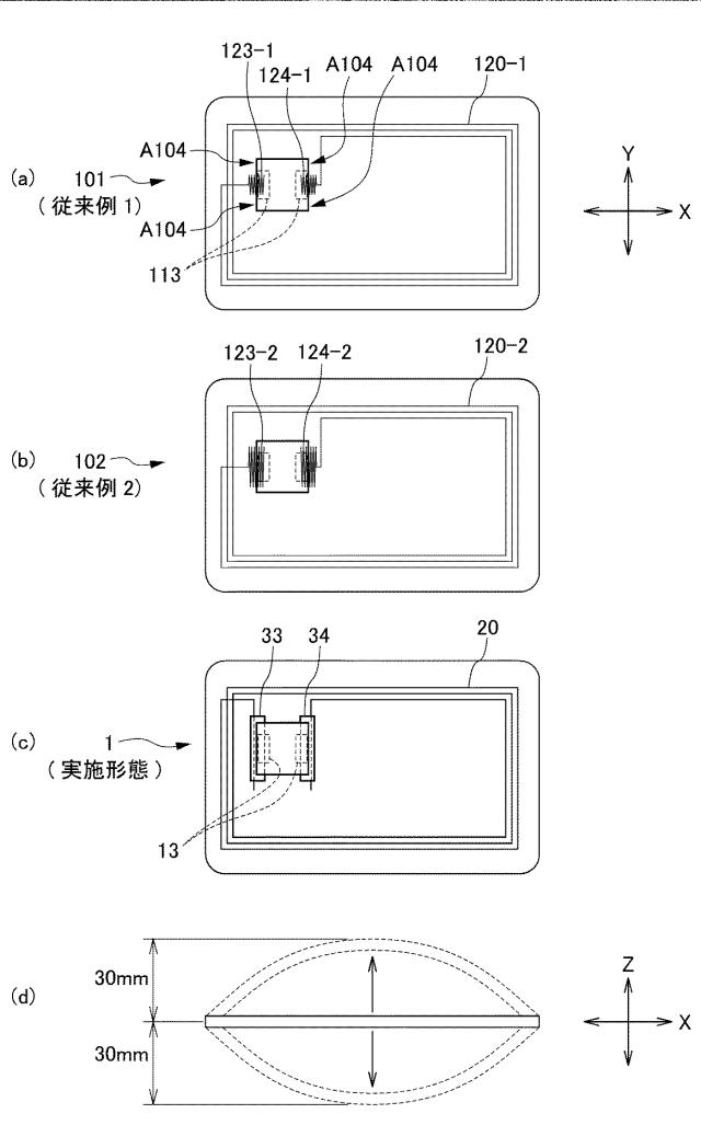 6011124-非接触及び接触共用ＩＣカード、非接触及び接触共用ＩＣカードの製造方法 図000007