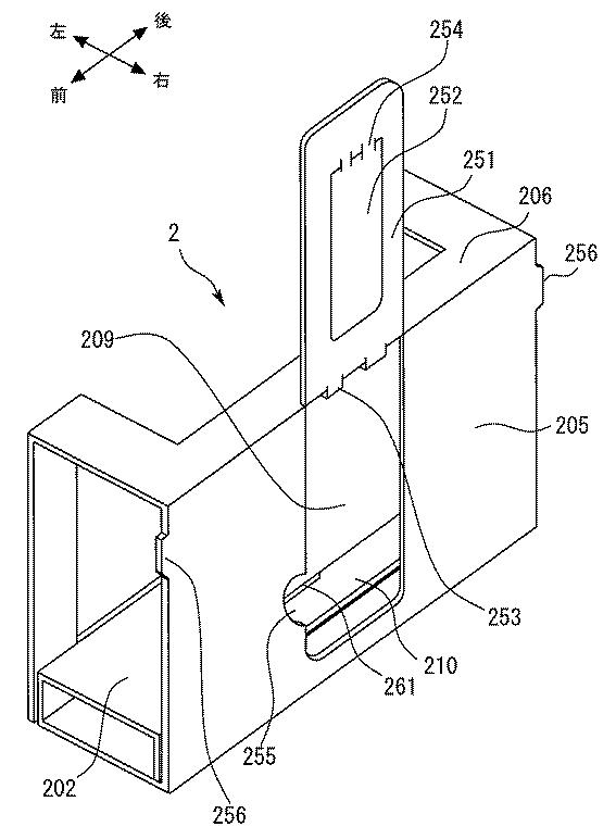 6052202-ホルダ、包装体及び電気機器包装体 図000007