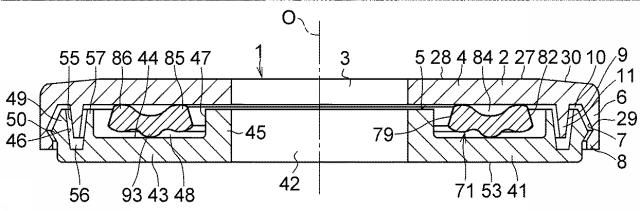 6064438-合成樹脂製のスラスト滑り軸受 図000007