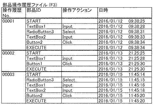 6182654-操作履歴管理装置およびプログラム 図000007