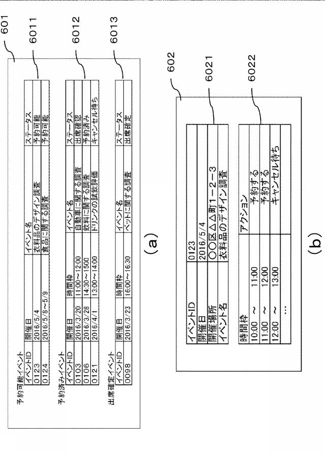 6196344-予約サーバ、予約システム、および予約方法 図000007