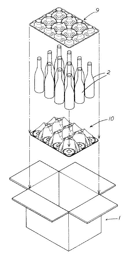 6322236-箱詰め瓶体用天部側緩衝部材及び瓶体収納箱 図000007