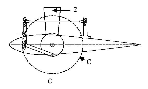 6360047-方向付け可能な羽根を備える流体ロータ付き回転装置 図000007