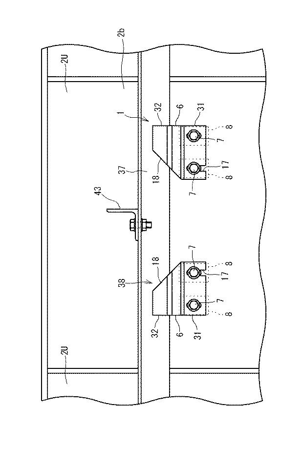 6504810-押出成形セメント板の取付構造、縦張り取付構造及び横張り取付構造 図000007